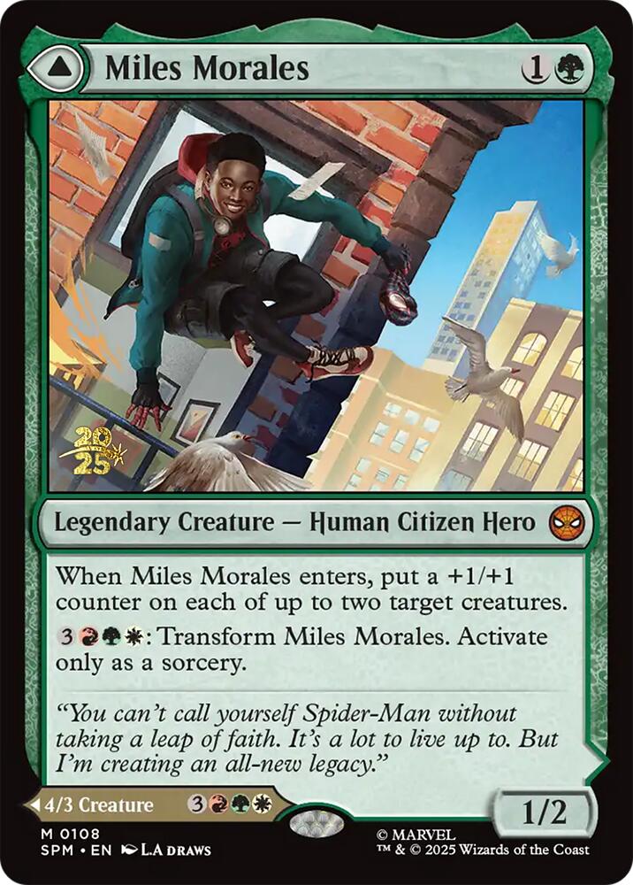 Miles Morales // Ultimate Spider-Man [Marvel's Spider-Man Prerelease Promos] | Dragon's Lair Comics and Fantasy Houston TX