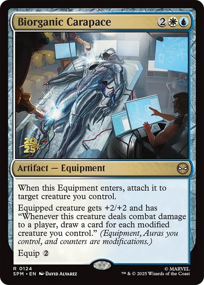Biorganic Carapace [Marvel's Spider-Man Prerelease Promos] | Dragon's Lair Comics and Fantasy Houston TX