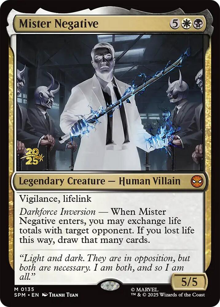 Mister Negative [Marvel's Spider-Man Prerelease Promos] | Dragon's Lair Comics and Fantasy Houston TX