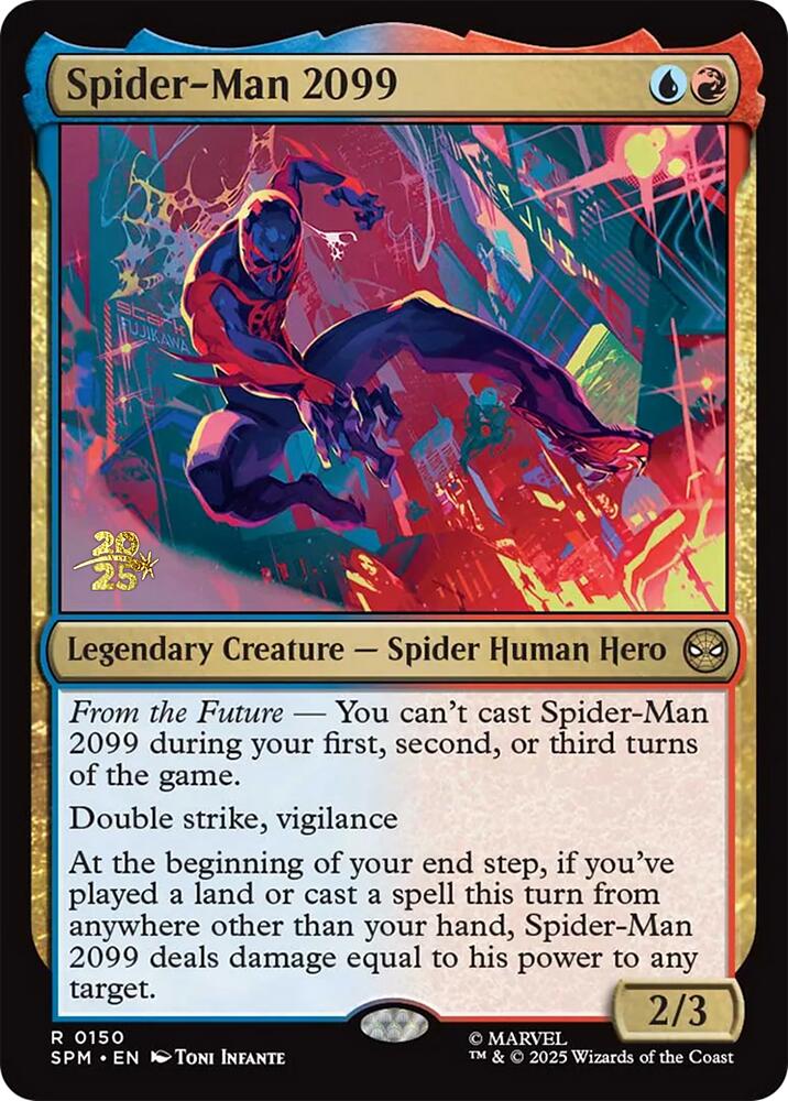 Spider-Man 2099 [Marvel's Spider-Man Prerelease Promos] | Dragon's Lair Comics and Fantasy Houston TX