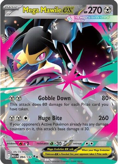 Mega Mawile ex (094/132) [Mega Evolutions: Base Set] | Odin's Place