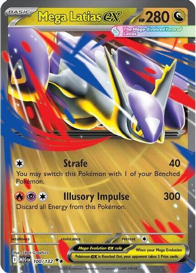 Mega Latias ex (100/132) [Mega Evolutions: Base Set] | Odin's Place