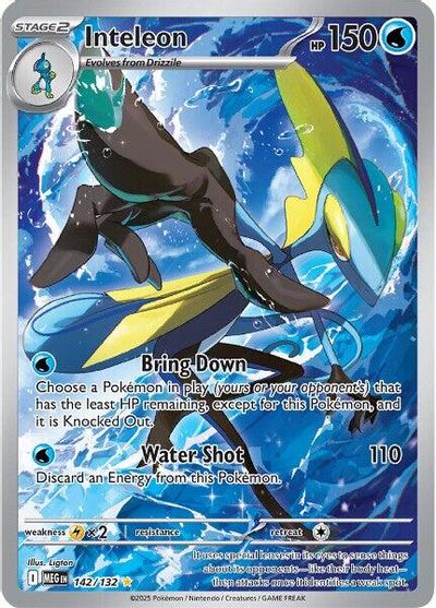 Inteleon (142/132) [Mega Evolutions: Base Set] | Odin's Place
