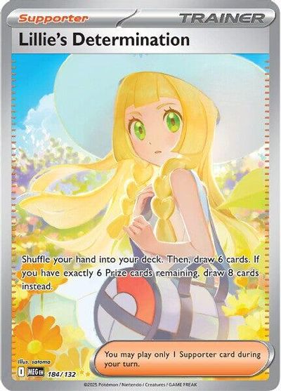 Lillie's Determination (184/132) [Mega Evolutions: Base Set] | Odin's Place
