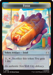 Food // Robot Double-Sided Token [Marvel's Spider-Man Tokens] | Dragon's Lair Comics and Fantasy Houston TX