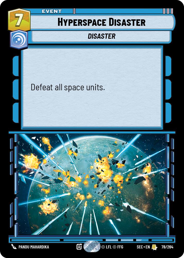 Hyperspace Disaster (78/264) (78/264) [Secrets of Power] | Odin's Place