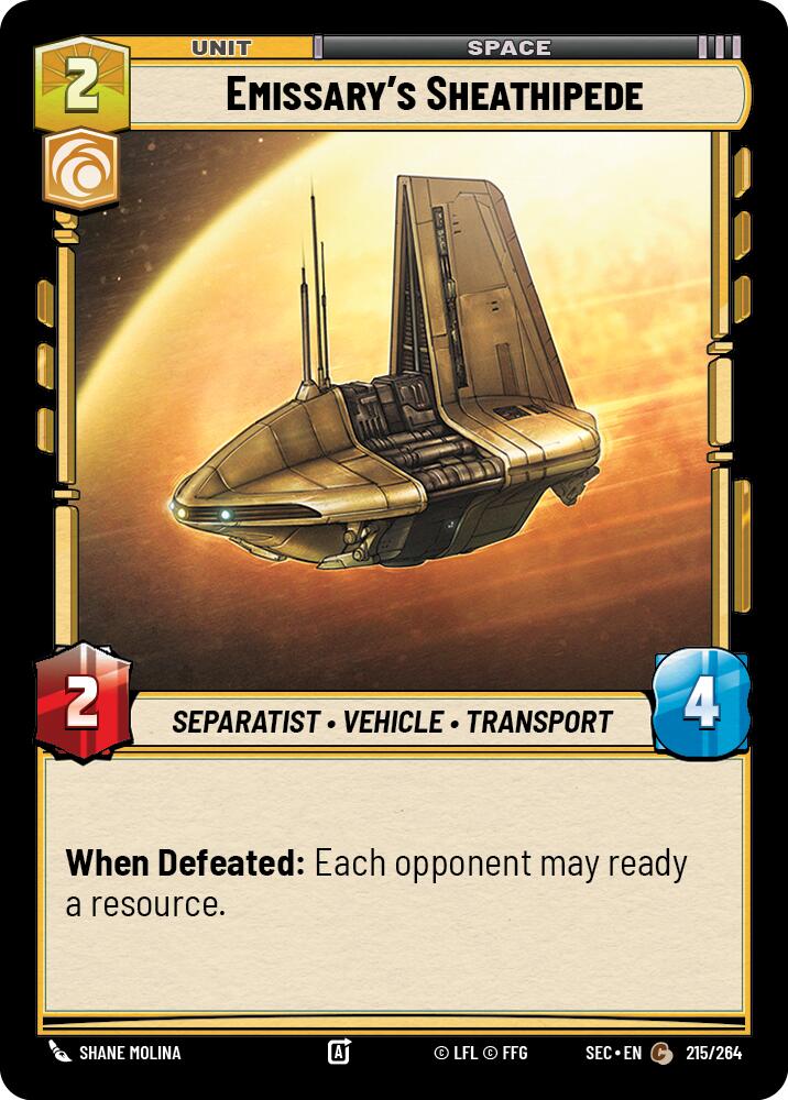 Emissary's Sheathipede (215/264) (215/264) [Secrets of Power] | Odin's Place