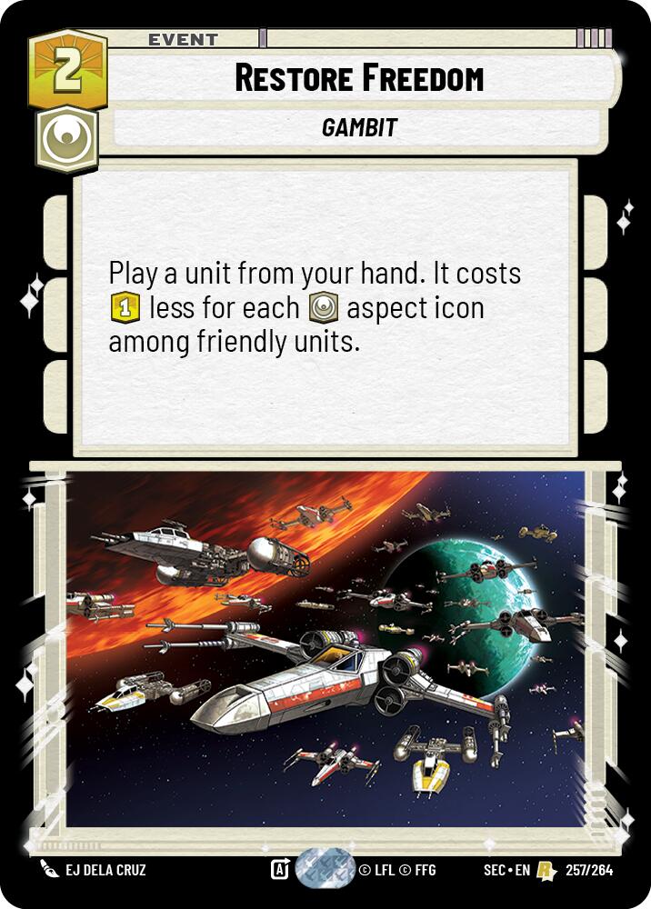 Restore Freedom (257/264) (257/264) [Secrets of Power] | Odin's Place