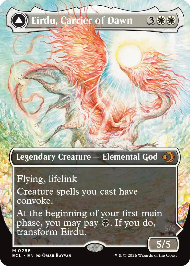 Eirdu, Carrier of Dawn (Borderless) [Lorwyn Eclipsed] | Odin's Place