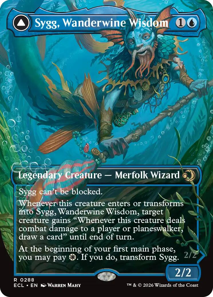 Sygg, Wanderwine Wisdom (Borderless) [Lorwyn Eclipsed] | Odin's Place