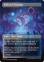 Hallowed Fountain (Borderless) [Lorwyn Eclipsed] | Odin's Place