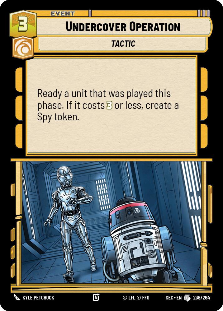 Undercover Operation (236/264) (236/264) [Secrets of Power] | Odin's Place