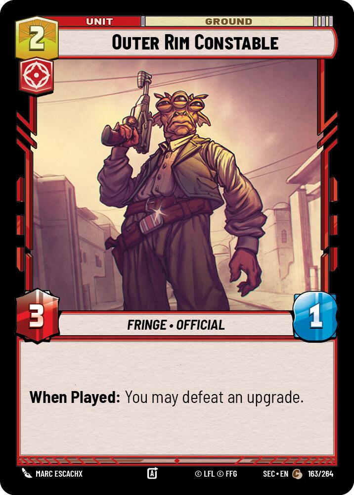 Outer Rim Constable (163/264) (163/264) [Secrets of Power] | Odin's Place