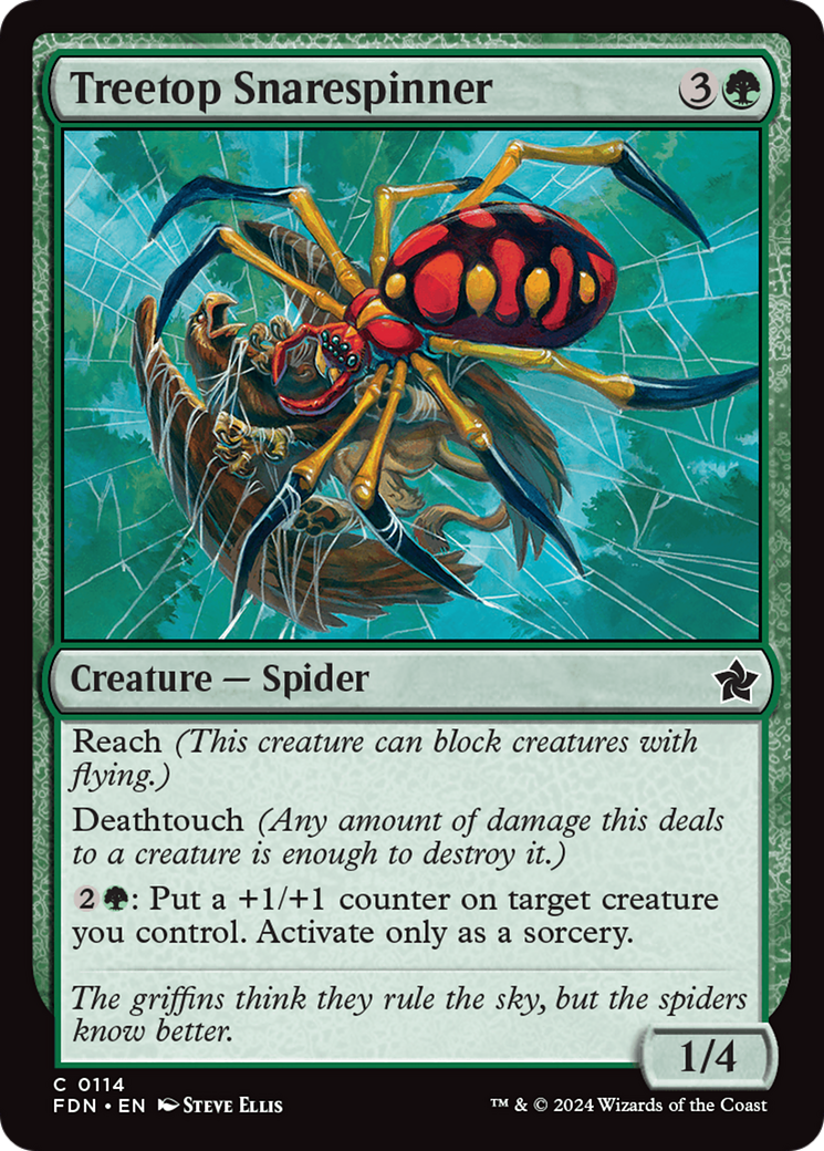 Treetop Snarespinner [Foundations] | Dragon's Lair Comics and Fantasy Houston TX