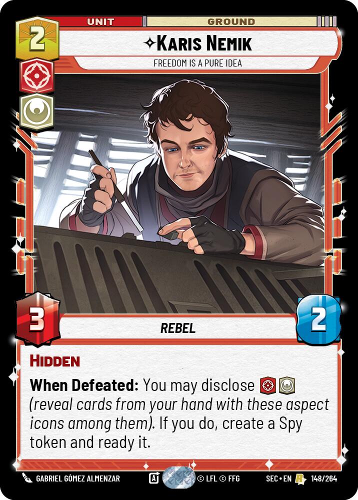 Karis Nemik (148/264) - Freedom is a Pure Idea (148/264) [Secrets of Power] | Odin's Place
