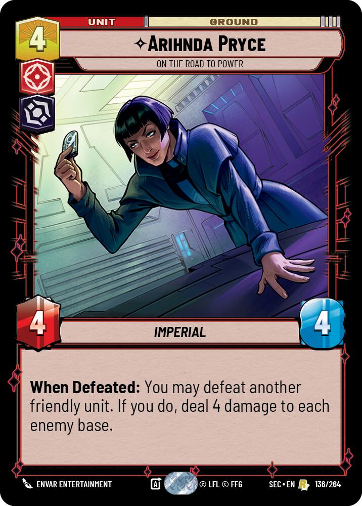 Arihnda Pryce - On the Road to Power (136/264) (136/264) [Secrets of Power] | Dragon's Lair Comics and Fantasy Houston TX