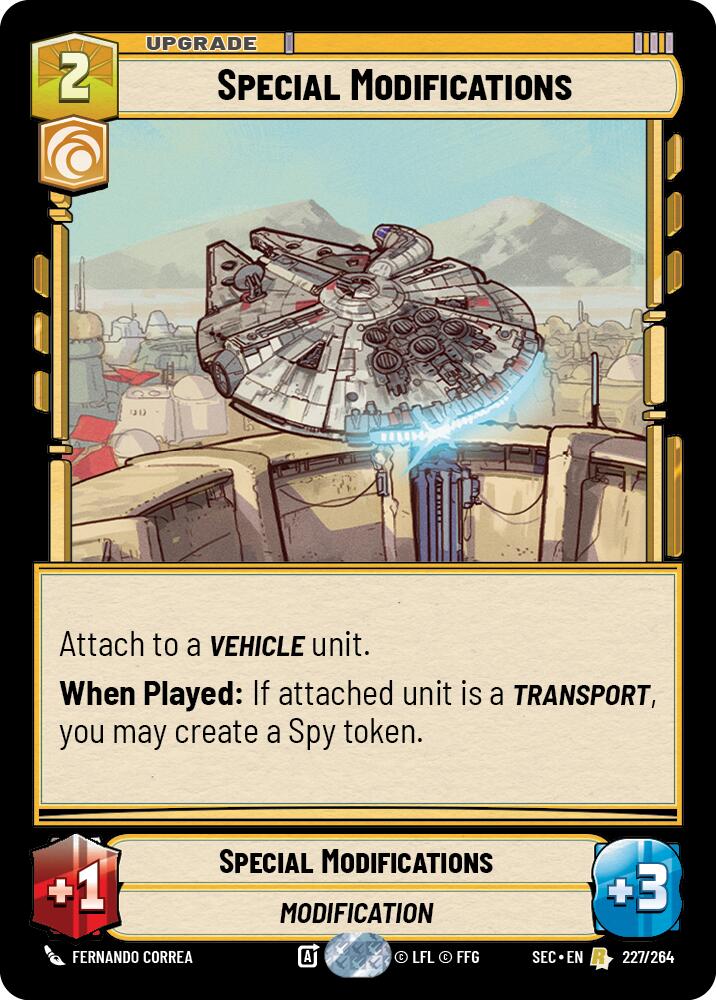 Special Modifications (227/264) (227/264) [Secrets of Power] | Odin's Place