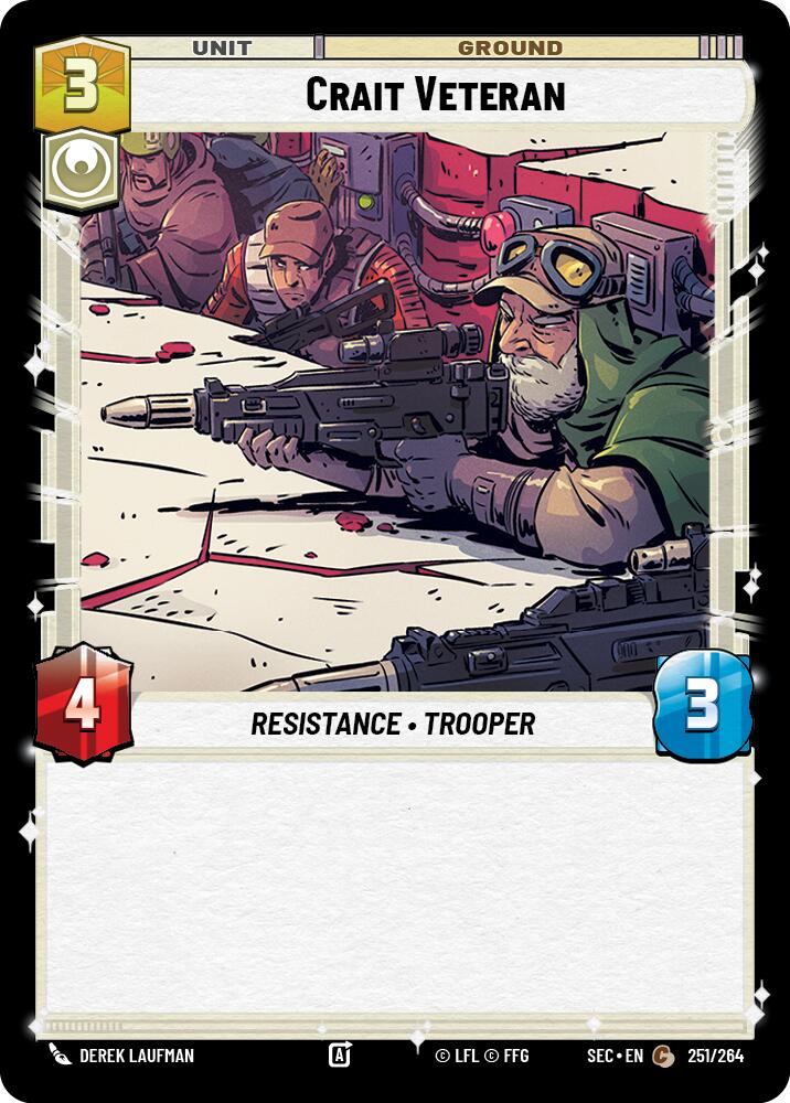 Crait Veteran (251/264) (251/264) [Secrets of Power] | Odin's Place