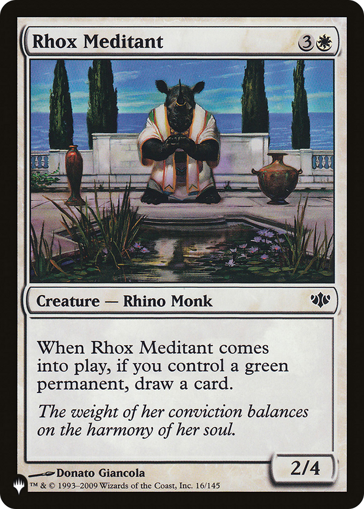 Rhox Meditant [The List] | Dragon's Lair Comics and Fantasy Houston TX