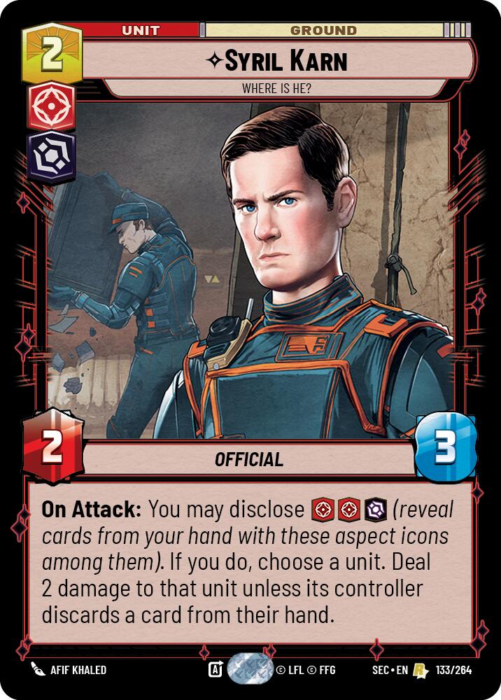 Syril Karn - Where Is He? (133/264) (133/264) [Secrets of Power] | Odin's Place
