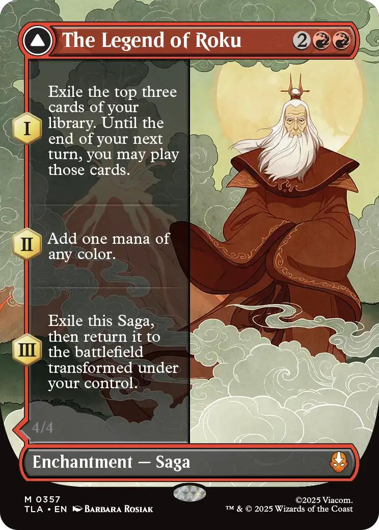 The Legend of Roku (Borderless) [Avatar: The Last Airbender] | Dragon's Lair Comics and Fantasy Houston TX