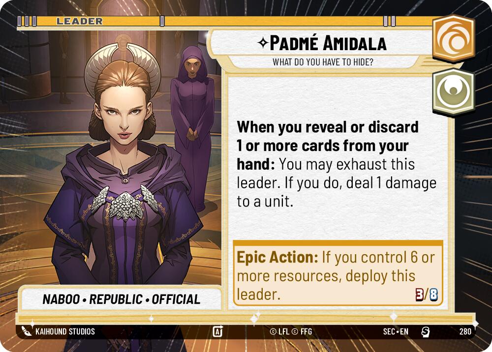 Padme Amidala - What Do You Have to Hide? (Hyperspace) (280) (280) [Secrets of Power] | Odin's Place