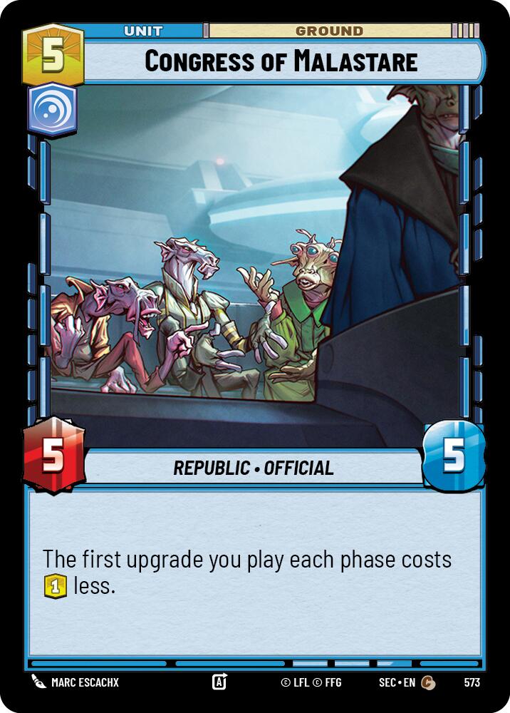 Congress of Malastare (574) (Foil) (574) [Secrets of Power] | Odin's Place