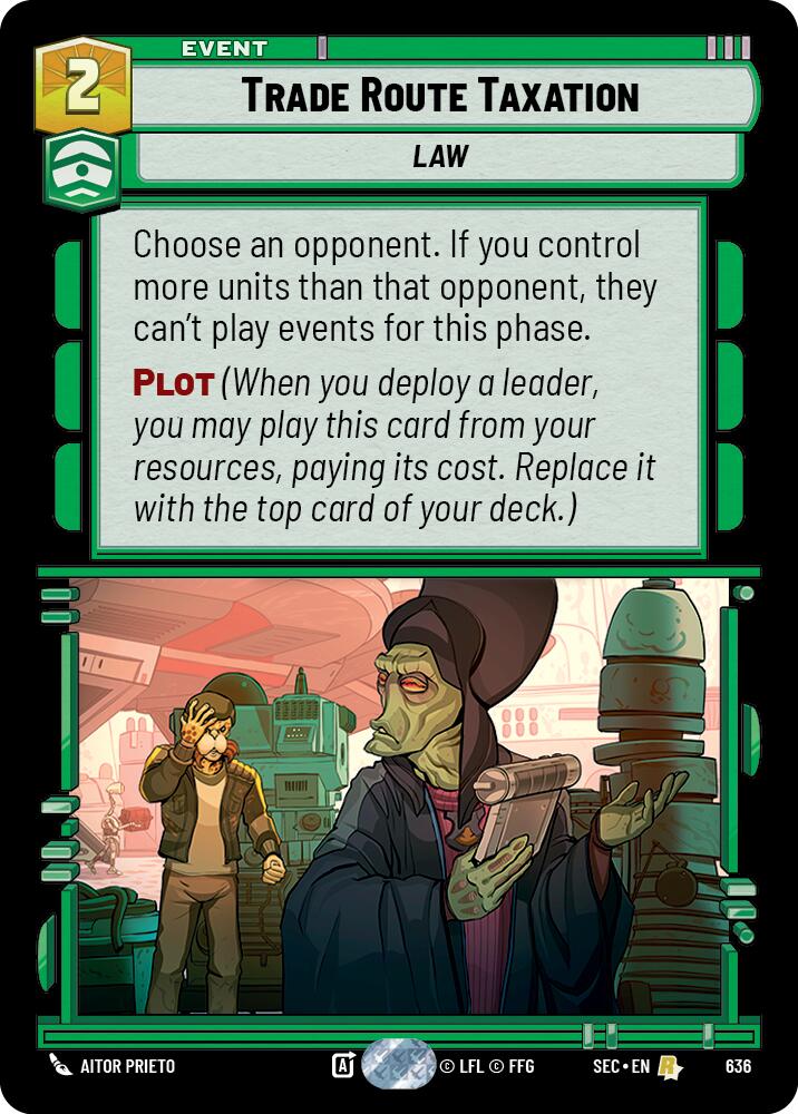 Trade Route Taxation (636) (Foil) (636) [Secrets of Power] | Odin's Place