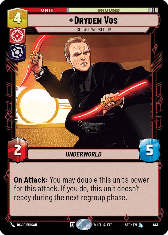 Dryden Vos - I Get All Worked Up (Foil) (647) (647) [Secrets of Power] | Odin's Place