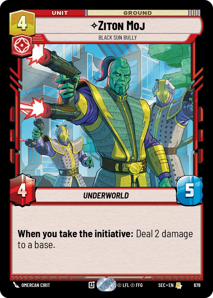 Ziton Moj - Black Sun Bully (Foil) (678) (678) [Secrets of Power] | Odin's Place