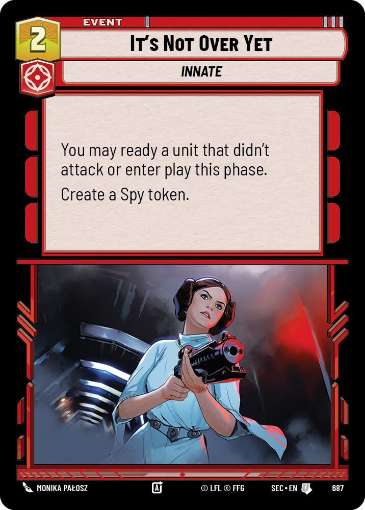 It's Not Over Yet (687) (Foil) (687) [Secrets of Power] | Odin's Place