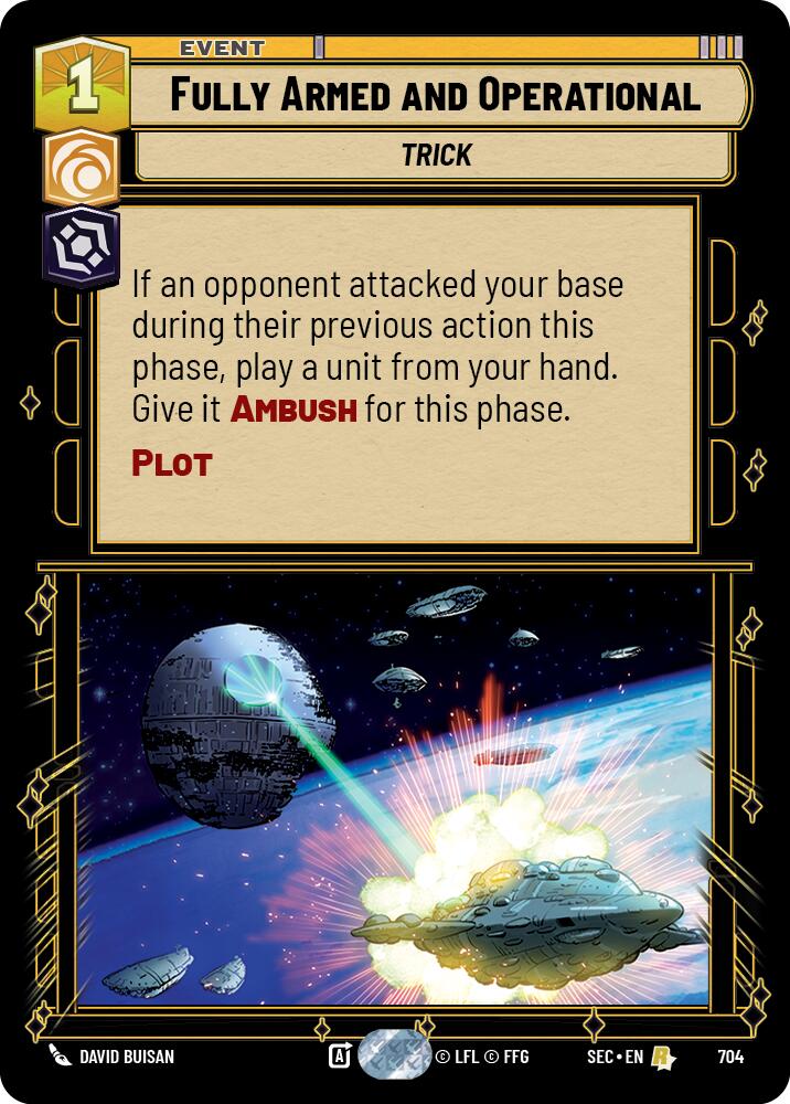 Fully Armed and Operational (704) (Foil) (704) [Secrets of Power] | Odin's Place