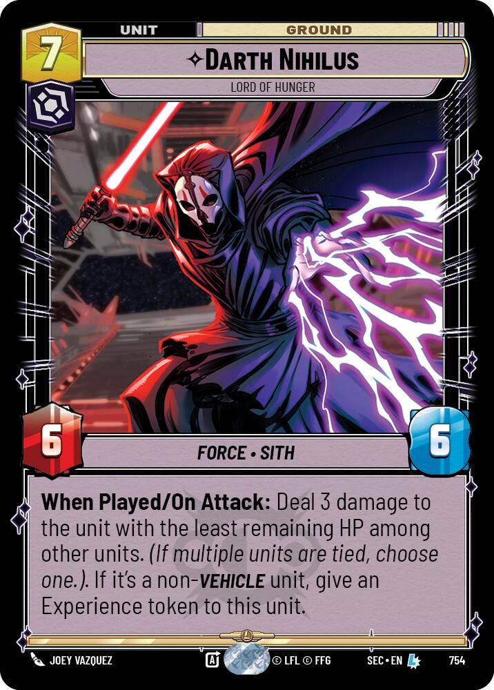 Darth Nihilus - Lord of Hunger (Foil) (754) (754) [Secrets of Power] | Odin's Place