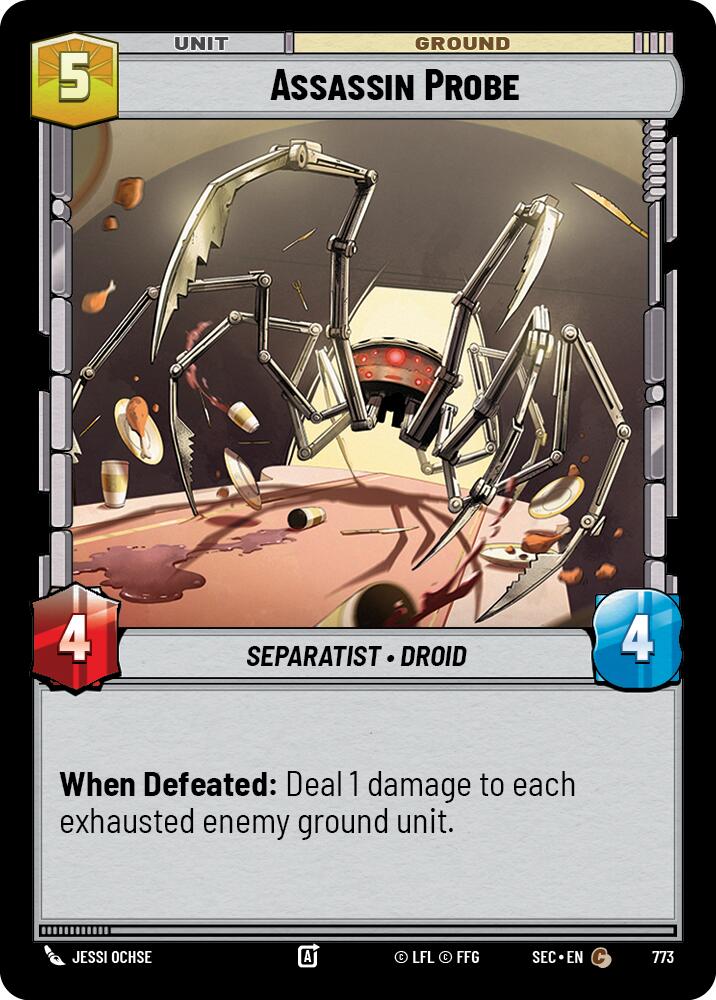 Assassin Probe (773) (Foil) (773) [Secrets of Power] | Dragon's Lair Comics and Fantasy Houston TX