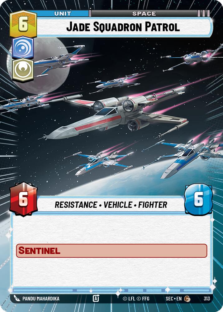Jade Squadron Patrol (313) (Hyperspace) (313) [Secrets of Power] | Odin's Place