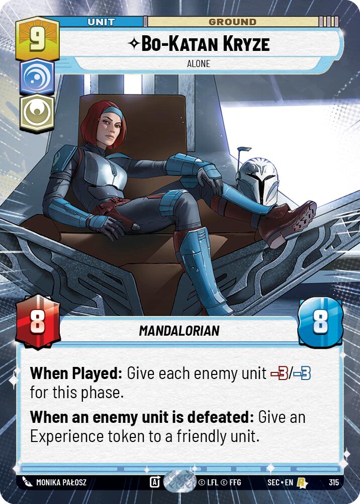 Bo-Katan Kryze - Katan Kryze (315) - Alone (Hyperspace) (315) (315) [Secrets of Power] | Odin's Place