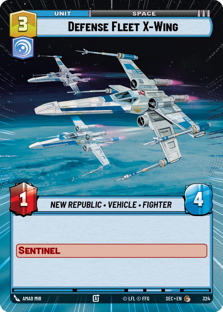 Defense Fleet X-Wing (324) (Hyperspace) (324) [Secrets of Power] | Odin's Place