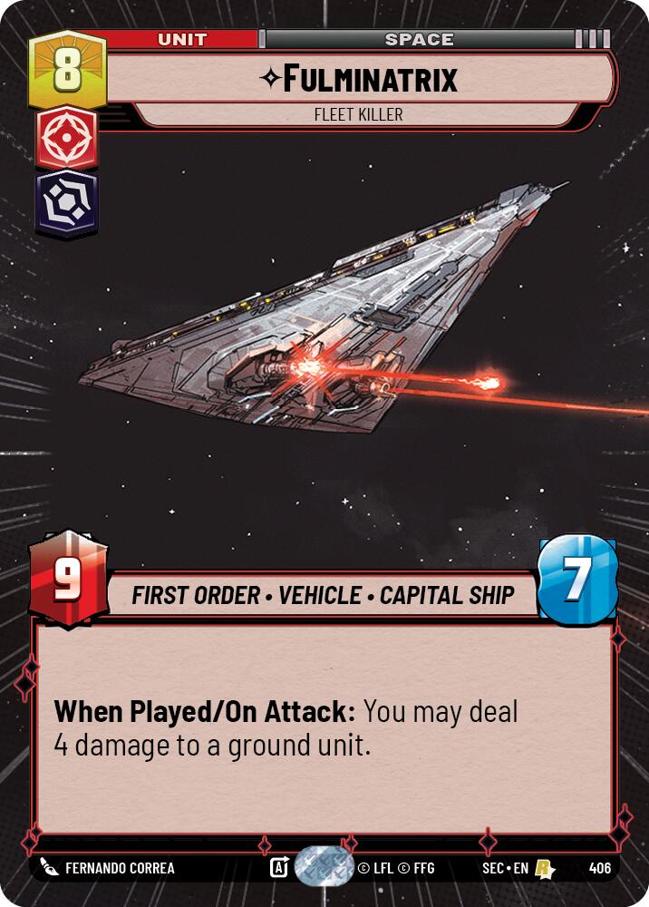 Fulminatrix - Fleet Killer (Hyperspace) (406) (406) [Secrets of Power] | Odin's Place