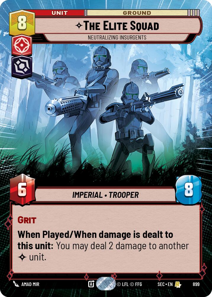 The Elite Squad - Neutralizing Insurgents (Hyperspace Foil) (899) (899) [Secrets of Power] | Odin's Place