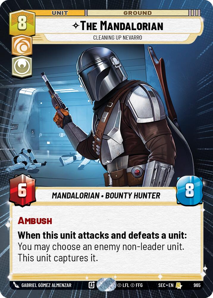 The Mandalorian - Cleaning up Nevarro (Hyperspace Foil) (965) (965) [Secrets of Power] | Odin's Place