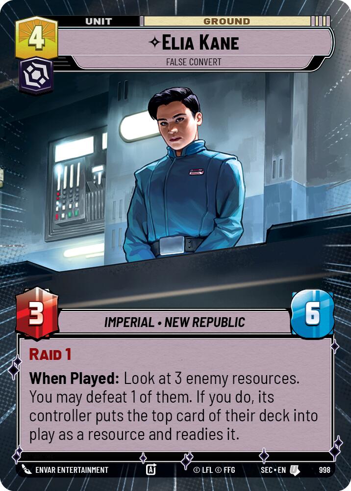 Elia Kane - False Convert (Hyperspace Foil) (998) (998) [Secrets of Power] | Odin's Place
