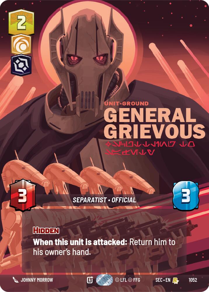 General Grievous - Scuttling to Safety (Prestige) (1052) (1052) [Secrets of Power] | Odin's Place