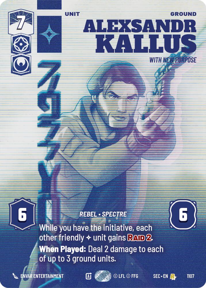 Alexsandr Kallus - With New Purpose (Prestige Foil) (1107) (1107) [Secrets of Power] | Dragon's Lair Comics and Fantasy Houston TX