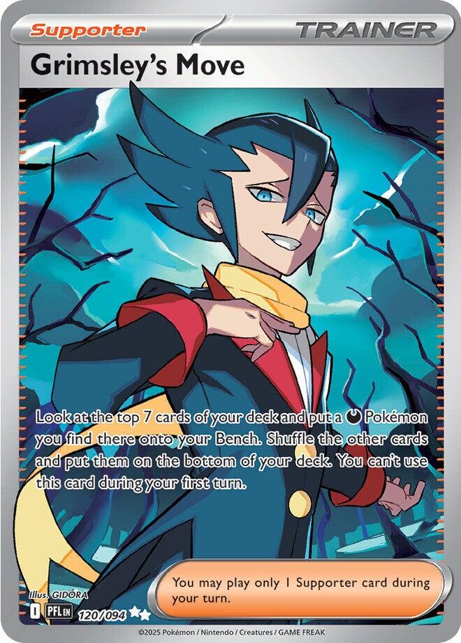 Grimsley's Move (120/094) [Mega Evolution: Phantasmal Flames] | Dragon's Lair Comics and Fantasy Houston TX