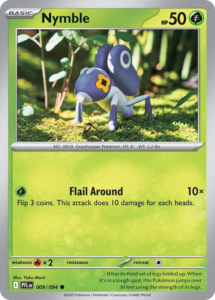 Nymble (009/094) [Mega Evolution: Phantasmal Flames] | Dragon's Lair Comics and Fantasy Houston TX