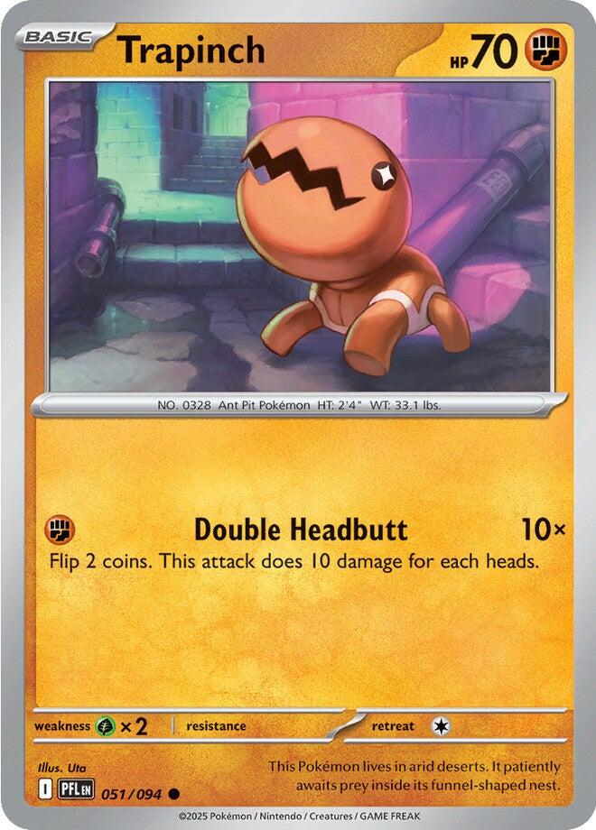 Trapinch (051/094) [Mega Evolution: Phantasmal Flames] | Dragon's Lair Comics and Fantasy Houston TX