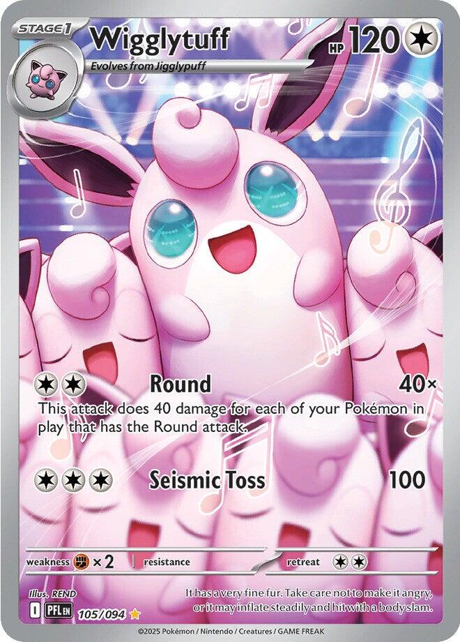 Wigglytuff (105/094) [Mega Evolution: Phantasmal Flames] | Dragon's Lair Comics and Fantasy Houston TX