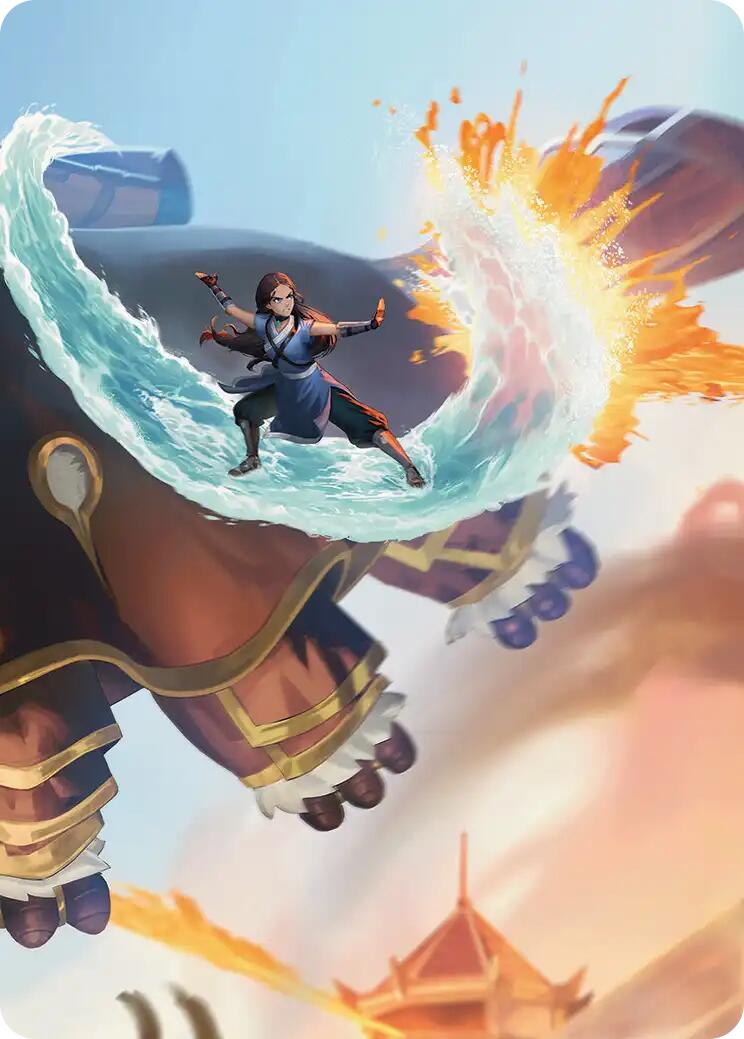 Katara's Reversal Art Card [Avatar: The Last Airbender Art Series] | Dragon's Lair Comics and Fantasy Houston TX