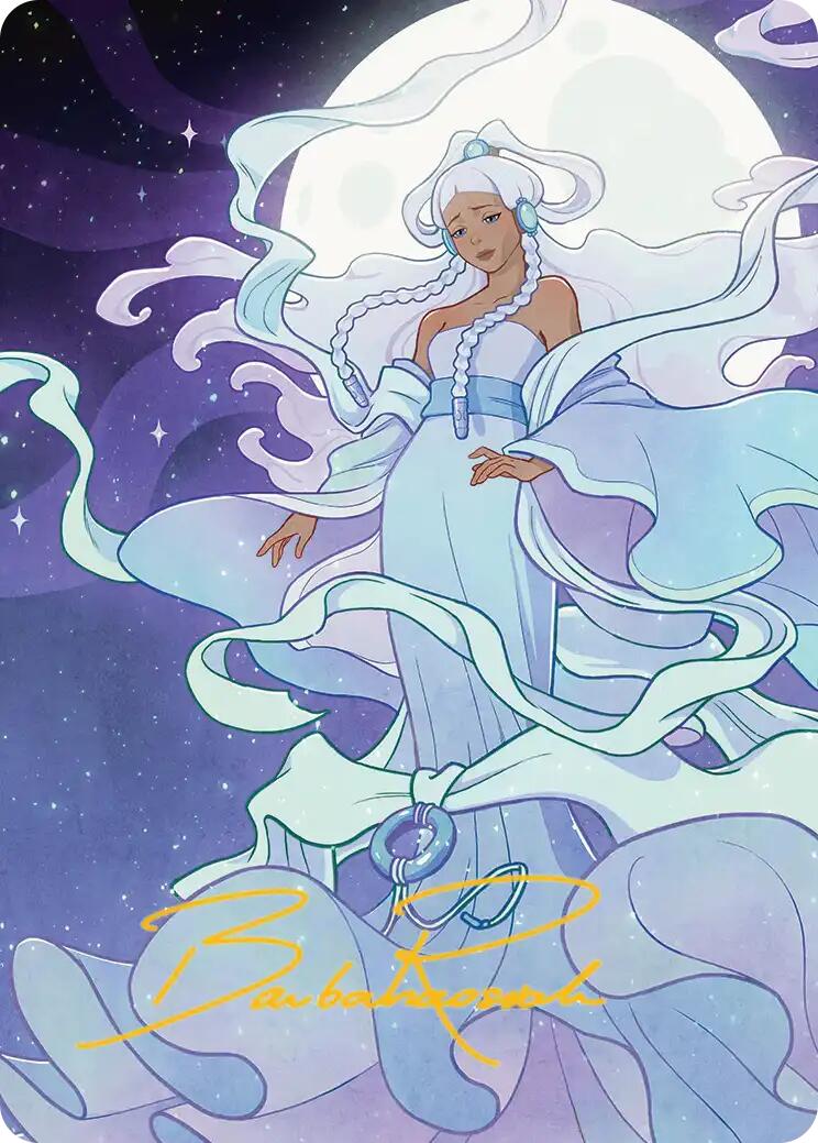 Yue, the Moon Spirit 2 Art Card (Gold-Stamped Signature) [Avatar: The Last Airbender Art Series] | Dragon's Lair Comics and Fantasy Houston TX