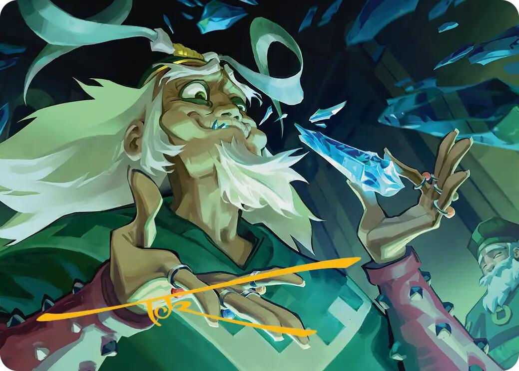 Bumi, King of Three Trials Art Card (Gold-Stamped Signature) [Avatar: The Last Airbender Art Series] | Dragon's Lair Comics and Fantasy Houston TX